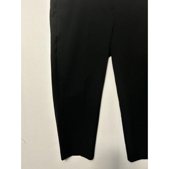 Apt 9 Women's Black Torie Mid Rise Belted Straight Leg Capri Size 16 NWT - Picture 2 of 11